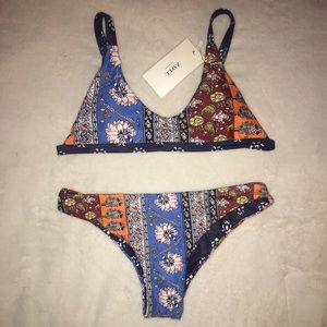 Zaful Boho Bikini